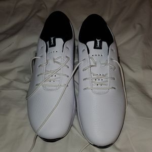 Nike Air Zoom Victory Tour 3 Mens Size 11.5 Golf Shoes White Black Leather NEW